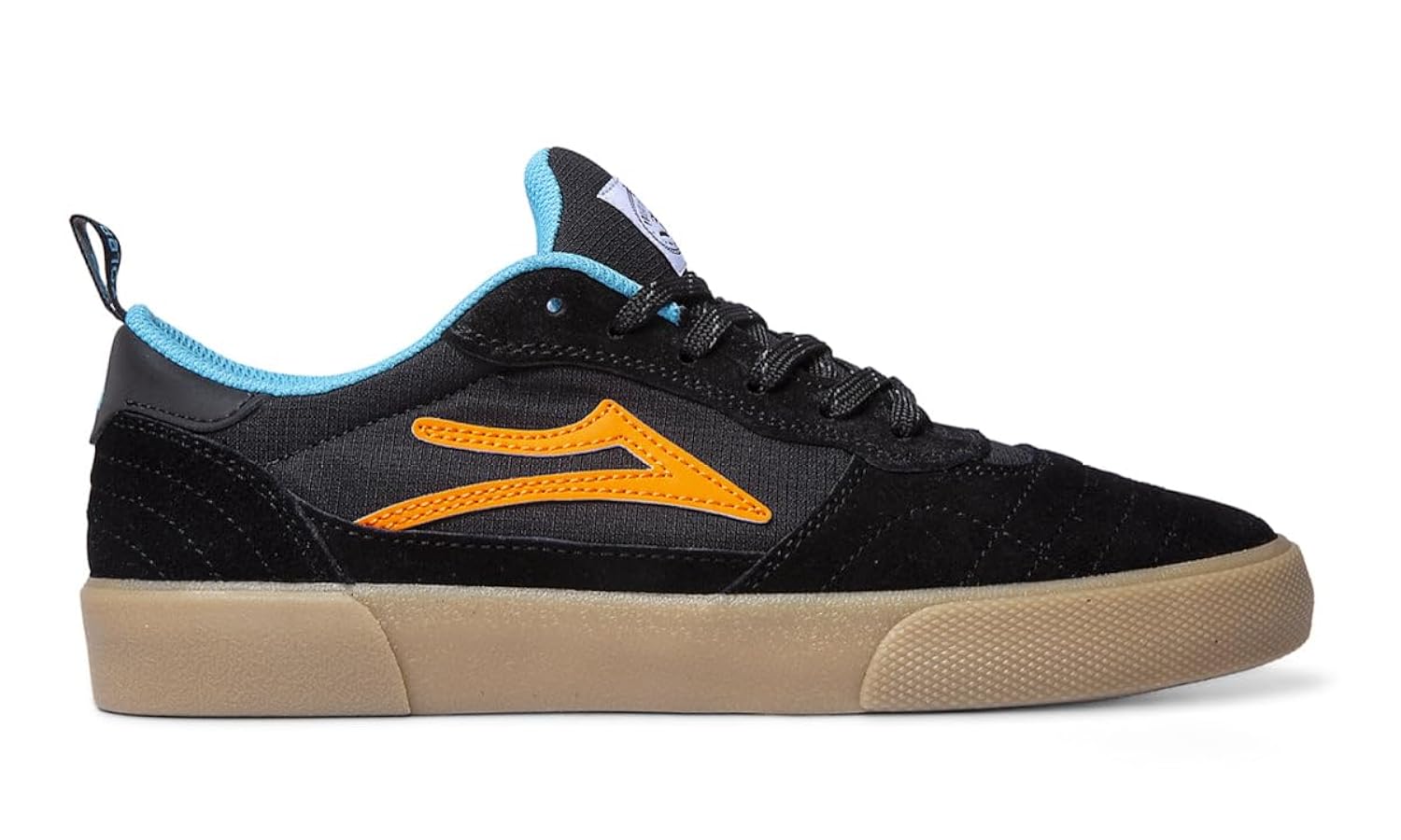 スケートボード Lakai Cambridge PUBLICENEMY Lakai X Public Enemy Cambridge Skate Shoe - White Leather
